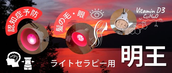 陽光LED照明「明王」ライトセラピー